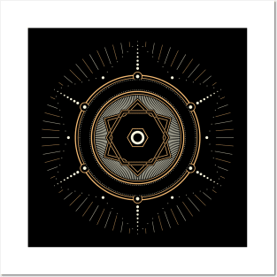 Sacred geometry Posters and Art